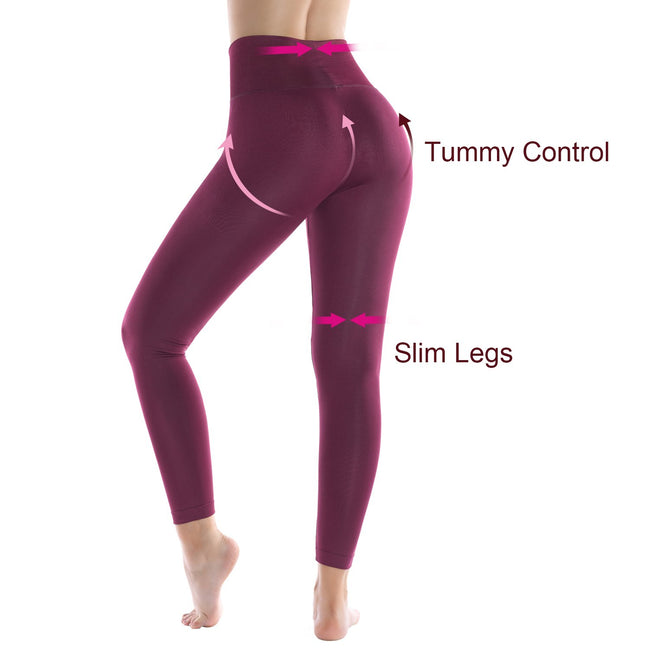 Compression Leggings for Women Firm Tummy Control Body Shaping Postpartum  Pants 