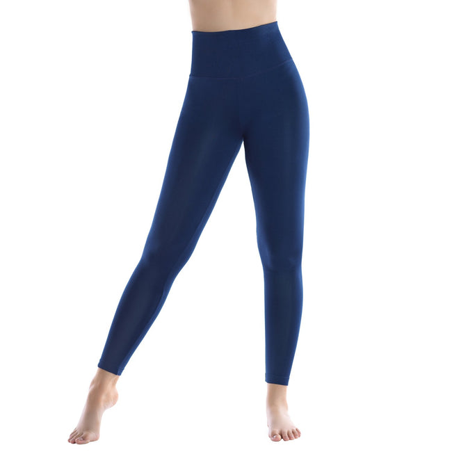 Buy SHAPERX Women's Waist Yoga 7/8 Leggings with 2 Pockets, High Waisted  Soft Non See-Through Workout Athletic Gym Wear Pants Pack of 1 (Navy Blue)  Online In India At Discounted Prices